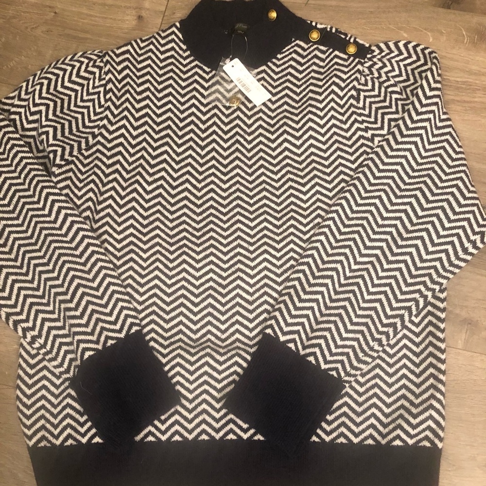 J.Crew sweater herringbone
